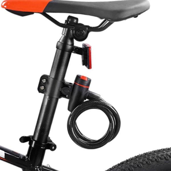 Imagem de Cadeado Para Bike 12x1200mm Tranca anti-furto Acessório de Segurança para bicicleta