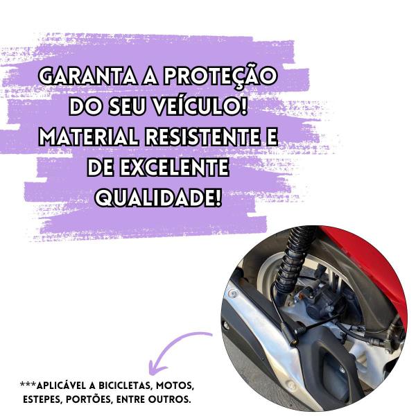 Imagem de Cadeado Resistente Trava Bicicleta Moto Portão Reforçado