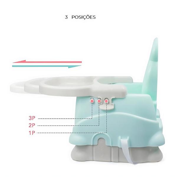Imagem de Cadeira Alimentação Bebê Assento Elevatório Para Cadeira 23 Kg