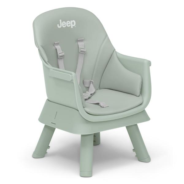 Imagem de Cadeira alta Delta Children Jeep Milestone 6 em 1 Sage Green