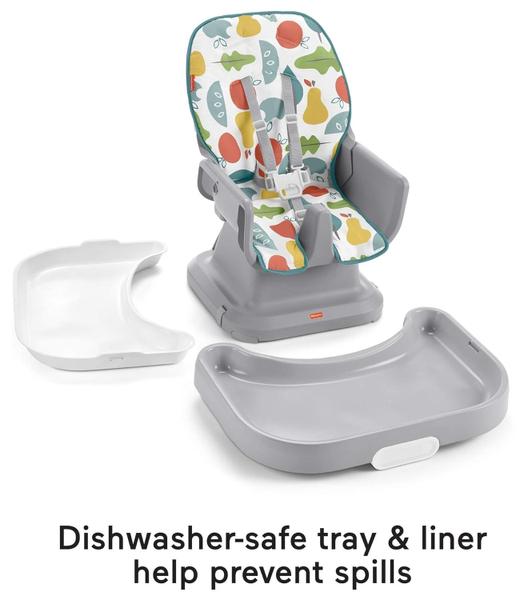 Imagem de Cadeira Alta Fisher-Price SpaceSaver - Simples e Fácil de Limpar