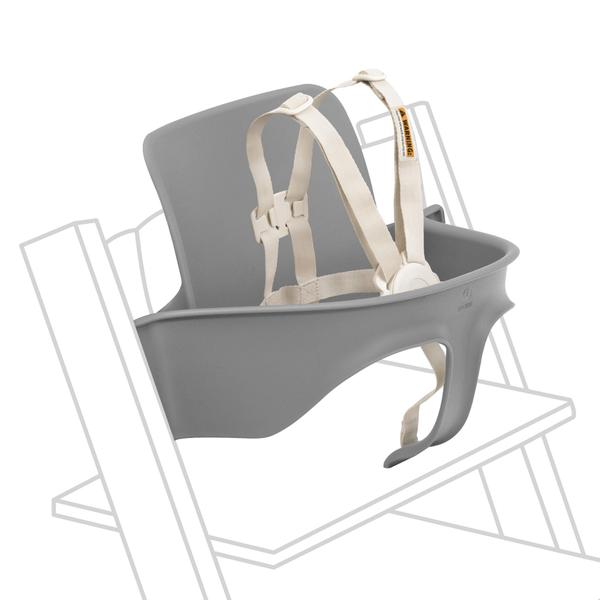 Imagem de Cadeira alta Stokke Tripp Trapp Baby Set 2 Storm Grey 6-36M