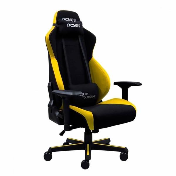 Imagem de Cadeira Amarelo Modelo Gamer Escritório Alto Conforto -120Kg