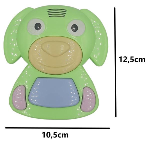 Imagem de Cadeira Banheira Azul Infantil Bebê 9Kg + Dog Musical Baby