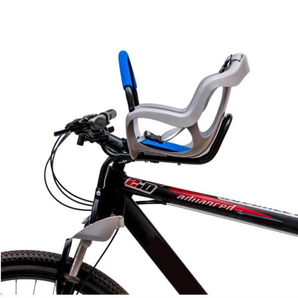 Imagem de Cadeira Bicicleta Dianteira Frontal Bike Freebike Cinza