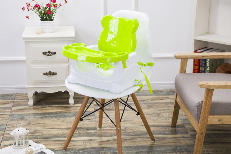 Imagem de Cadeira booster alimentação infantil ursinho baby style verde