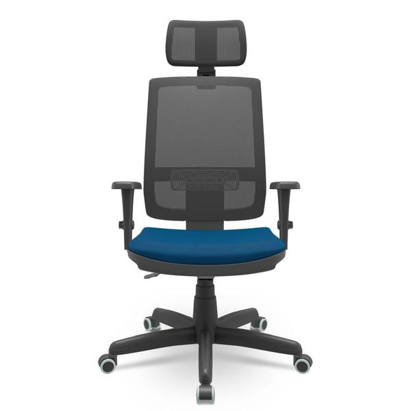 Cadeira Brizza Presidente Com Apoio Braços 3D PP BackPlax