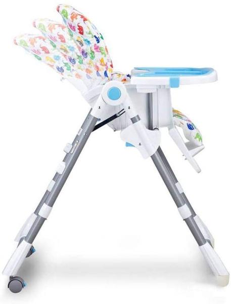 Imagem de Cadeira Cadeirão Alimentação Bebe Infantil  Cherry Azul Baby Style até 15Kg