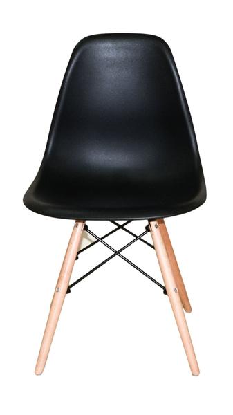 Imagem de Cadeira Charles Eames Eiffel Concha Fixa - PRETO