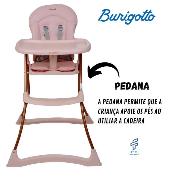 Imagem de Cadeira de alimentação cadeirinha bebê Burigotto Bon Apetit 