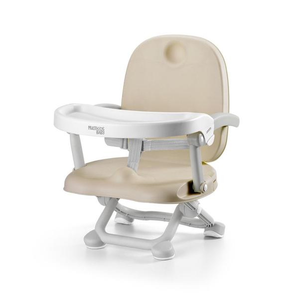 Cadeira de alimentação elevatória Peanuts 6M-15kgs Bege Multikids Baby - BB182 Cadeira de alimentação elevatória Peanuts 6M-15kgs Bege Multikids Baby - BB182