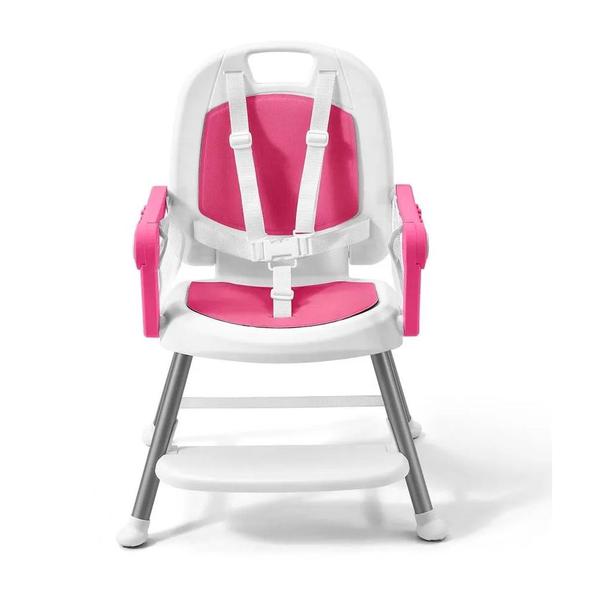 Imagem de Cadeira de Alimentação Infantil Portátil Berry 3 em 1 Rosa Multikids Baby