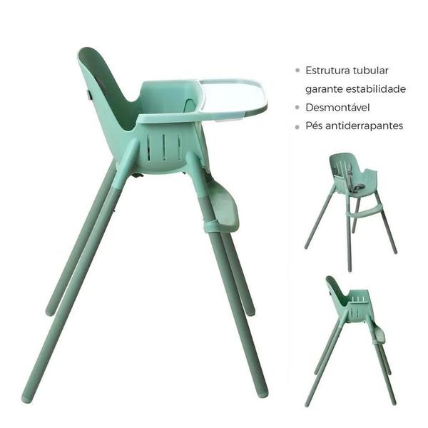 Imagem de Cadeira De Alimentação Poke Verde (Até 15Kg) - Burigotto