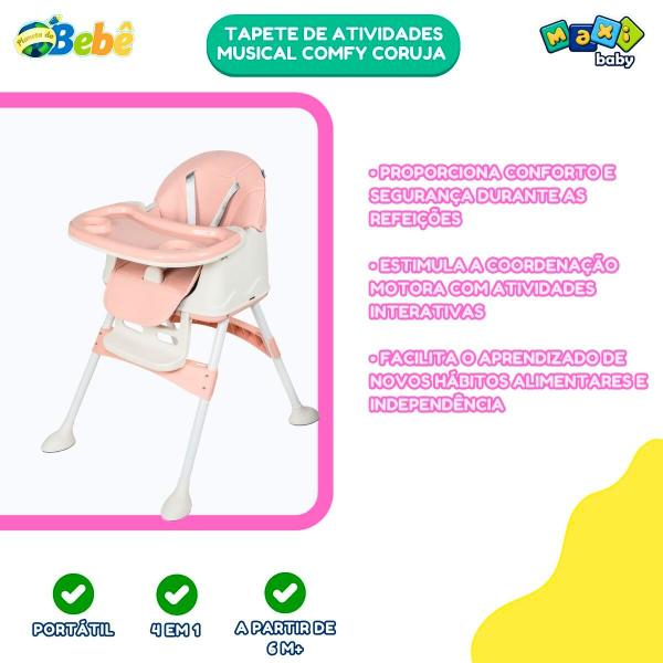 Imagem de Cadeira de Alimentação Portátil Bebê Honey Maxi Baby