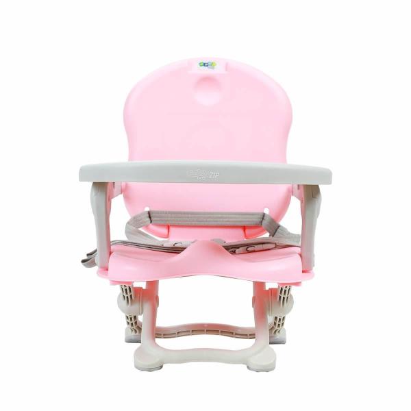 Imagem de Cadeira De Alimentação Portátil Bebê Zip Rosa - Maxi Baby