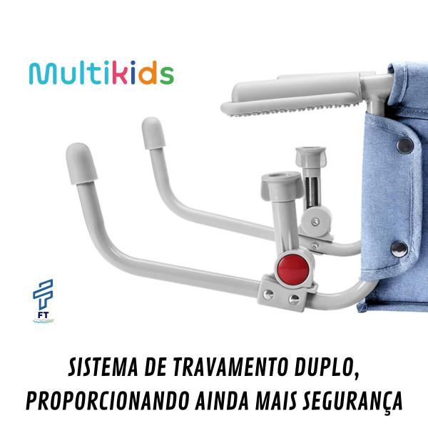 Imagem de Cadeira de Alimentação Refeição Infantil de Encaixe Portátil