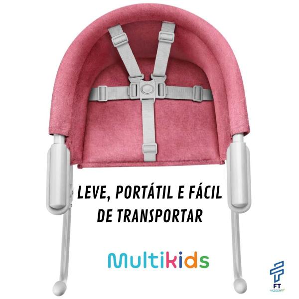 Imagem de Cadeira de Alimentação Refeição Infantil Portátl de Encaixe