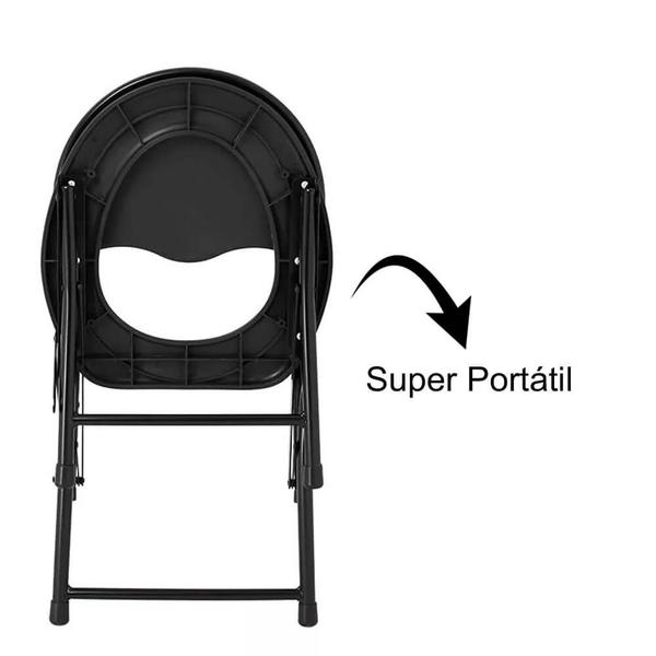 Imagem de Cadeira De Banho Higiênica Dobrável Até 95 Kg Gestante Idoso Deficiente