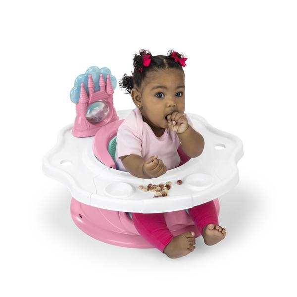 Imagem de Cadeira de bebê Bright Starts Disney Princess SuperSeat rosa