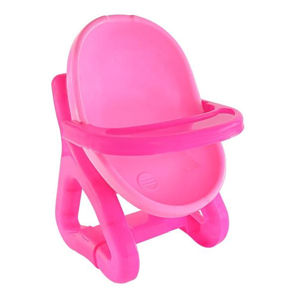 Imagem de Cadeira de Bebê para Bonecas de Brinquedo infantil menina rosa