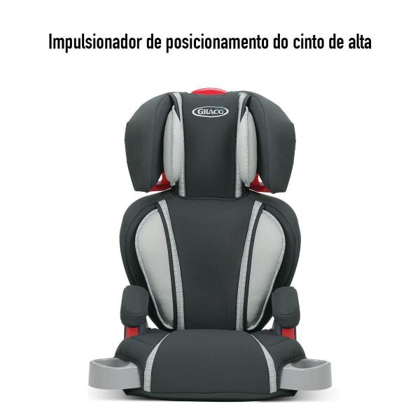 Imagem de Cadeira De Carro Infantil 2 Em 1 Turbobooster Cinza - Graco