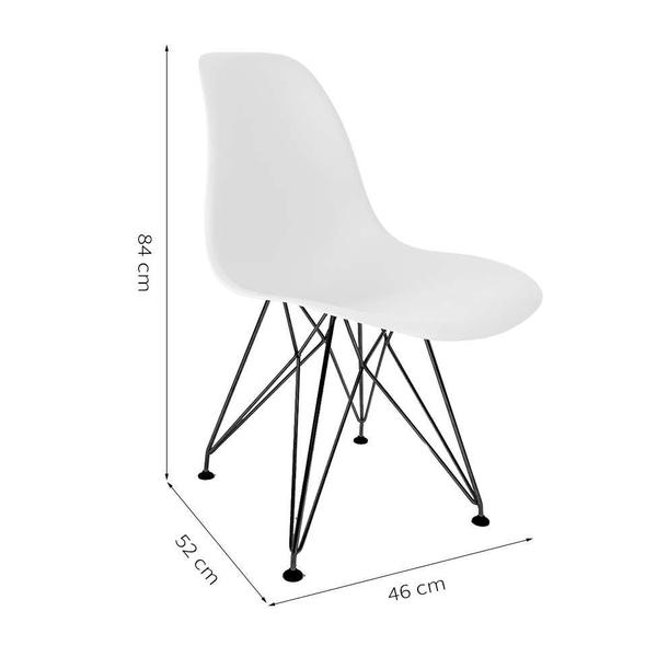 Imagem de Cadeira de Cozinha Eames Branca