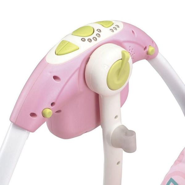 Imagem de Cadeira de Descanso Automática Infantil Bebe Rosa Leão Mastela