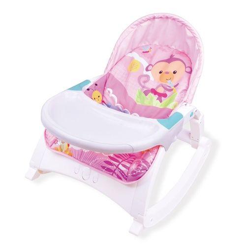 Imagem de Cadeira de Descanso Bebê Little Animals Rosa 18 Kg Baby Style