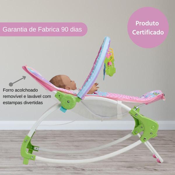 Imagem de Cadeira de Descanso Musical Vibratória 18kgs Magic Maxi Baby