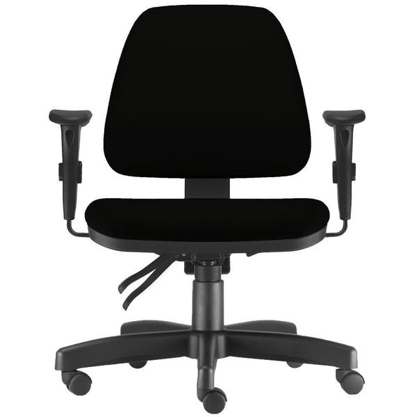 Imagem de Cadeira de Escritório Giratória Executiva Ergonômica Sky Crepe Preto - Lyam Decor