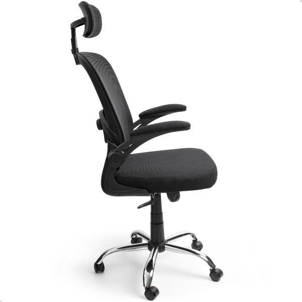 Imagem de Cadeira De Escritorio Presidente Giratória Ergonômica Mesh prime.office P100 Vicky