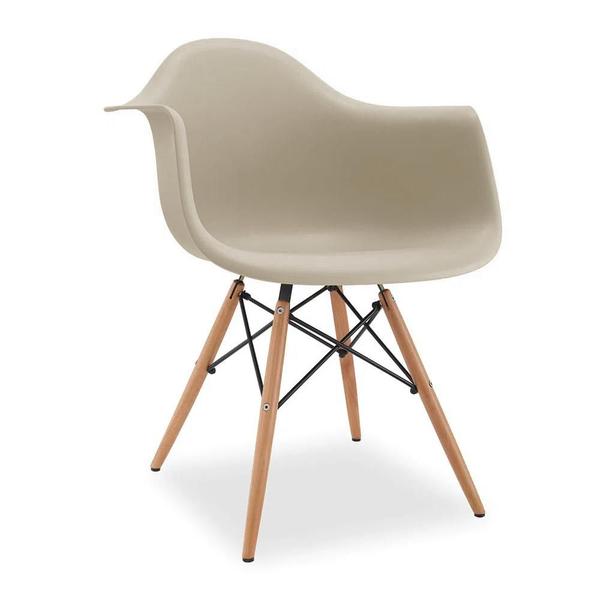 Imagem de Cadeira De Jantar Daw com Braço Eames Wood Fendi