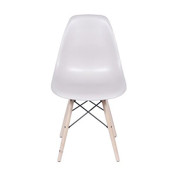 Imagem de Cadeira De Jantar Design Eiffel Charles Eames Dkr Branco