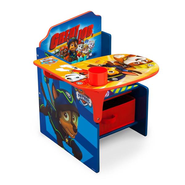 Imagem de Cadeira de mesa Delta Children Nick Jr. PAW Patrol com armazenamento