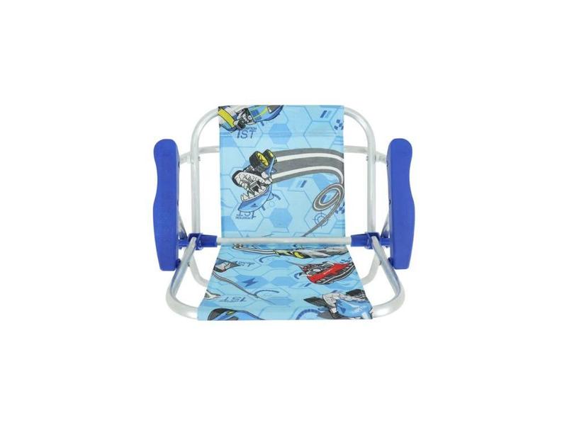 Imagem de Cadeira De Praia/piscina Infantil Hot Wheels Belfix Cor Azul