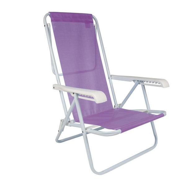 Cadeira De Praia Piscina Reclinável 8 Posições Sannet Mor Imagem de Cadeira De Praia Piscina Reclinável 8 Posições Sannet Mor