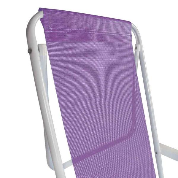 Cadeira De Praia Piscina Reclinável 8 Posições Sannet Mor Imagem de Cadeira De Praia Piscina Reclinável 8 Posições Sannet Mor