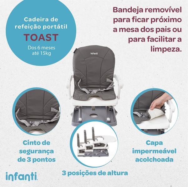 Imagem de Cadeira de Refeição Toast Infanti