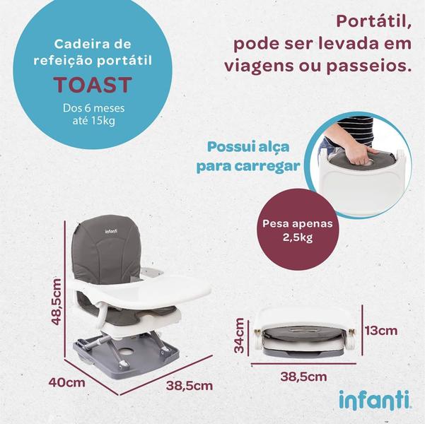 Imagem de Cadeira de Refeição Toast Infanti