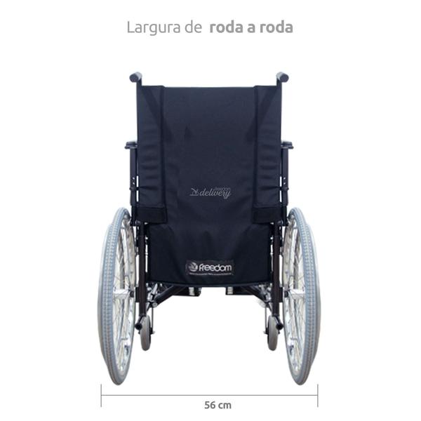 Imagem de Cadeira de Rodas Manual Freedom Lumina - L 37cm (P)