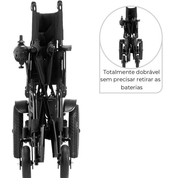 Imagem de Cadeira de Rodas Motorizada Dobrável D800 Dellamed