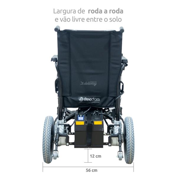 Imagem de Cadeira de Rodas Motorizada Freedom Compact 13 - L 37cm (P)