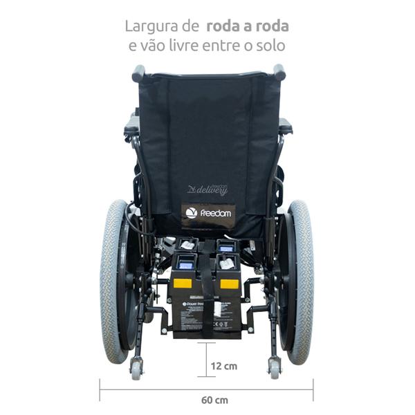 Imagem de Cadeira de Rodas Motorizada Freedom Compact 20 - L 41cm