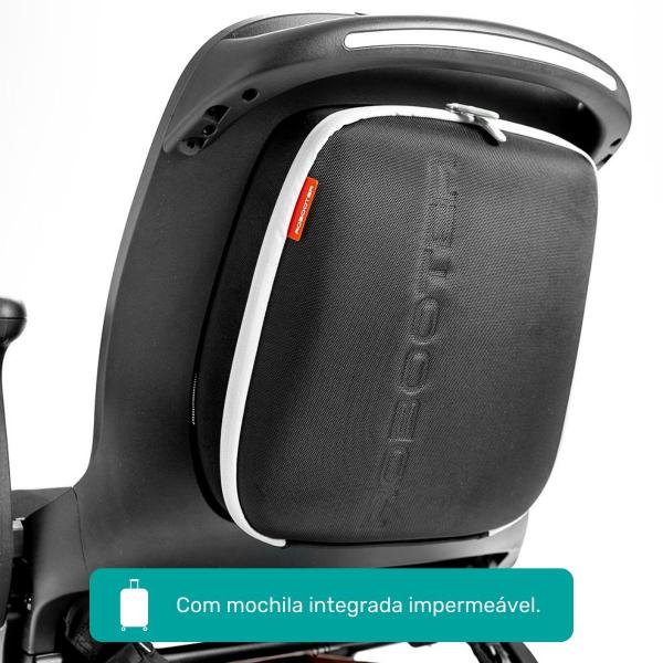 Imagem de Cadeira de Rodas Motorizada Robooter Black Edition - Power Lite