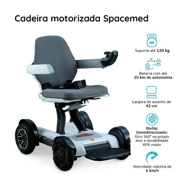 Imagem de Cadeira de rodas motorizada Spacemed