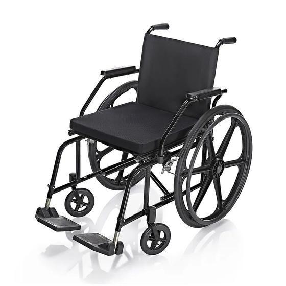 Cadeira de Rodas Prática Com Almofada Conforto para o Seu Dia a Dia - Prolife Cadeira de Rodas Prática Com Almofada Conforto para o Seu Dia a Dia - Prolife