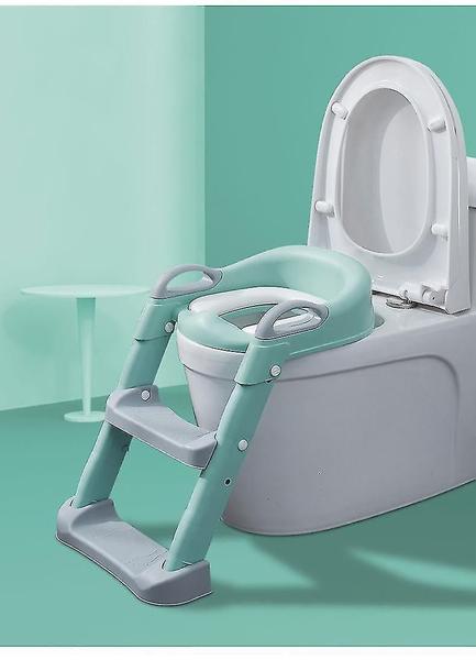 Imagem de Cadeira de treinamento para mictório infantil Potty Seat com escada de banco