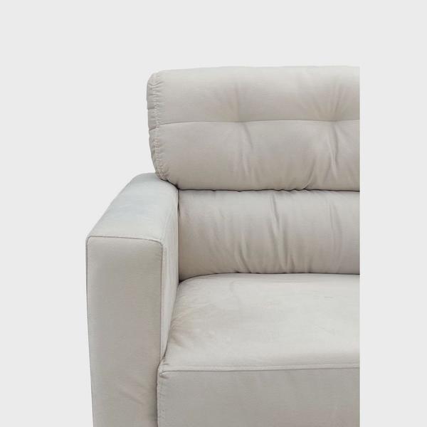 Imagem de Cadeira Decorativa Lunna Area Gourmet Sued Azul Marinho - Kimi Design