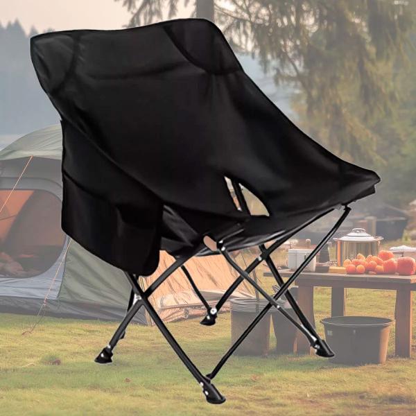 Cadeira Dobrável Confortável Multiuso Ideal Para Viagem e Piscina - BELLATOR Imagem de Cadeira Dobrável Confortável Multiuso Ideal Para Viagem e Piscina