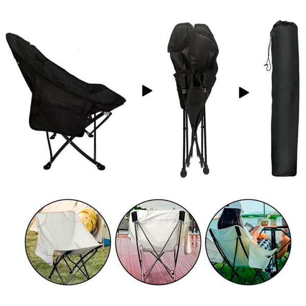 Cadeira Dobrável Portátil Resistente Ideal Praia E Piscina - Higa Imagem de Cadeira Dobrável Portátil Resistente Ideal Praia E Piscina